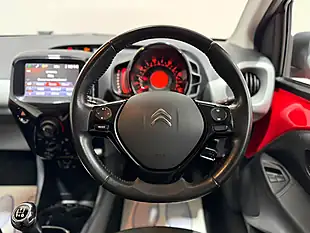 Used 2017 Citroen C1 Flair Red - Interior and Exterior details 16