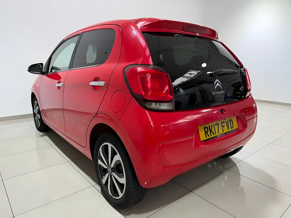 Used 2017 Citroen C1 Flair Red - Interior and Exterior details 6