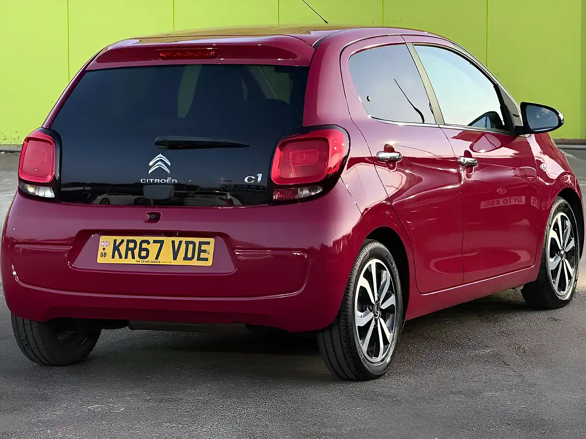 Used 2017 Citroen C1 Flair Red - Interior and Exterior details 4