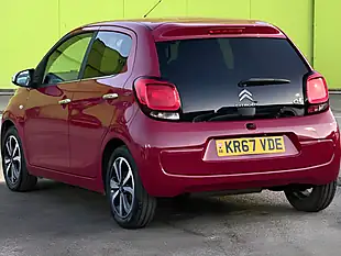 Used 2017 Citroen C1 Flair Red - Interior and Exterior details 5