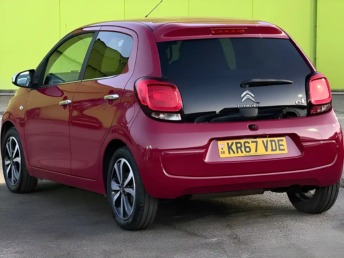 Used 2017 Citroen C1 Flair Red - Interior and Exterior details 5