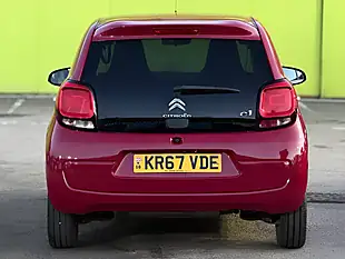 Used 2017 Citroen C1 Flair Red - Interior and Exterior details 6