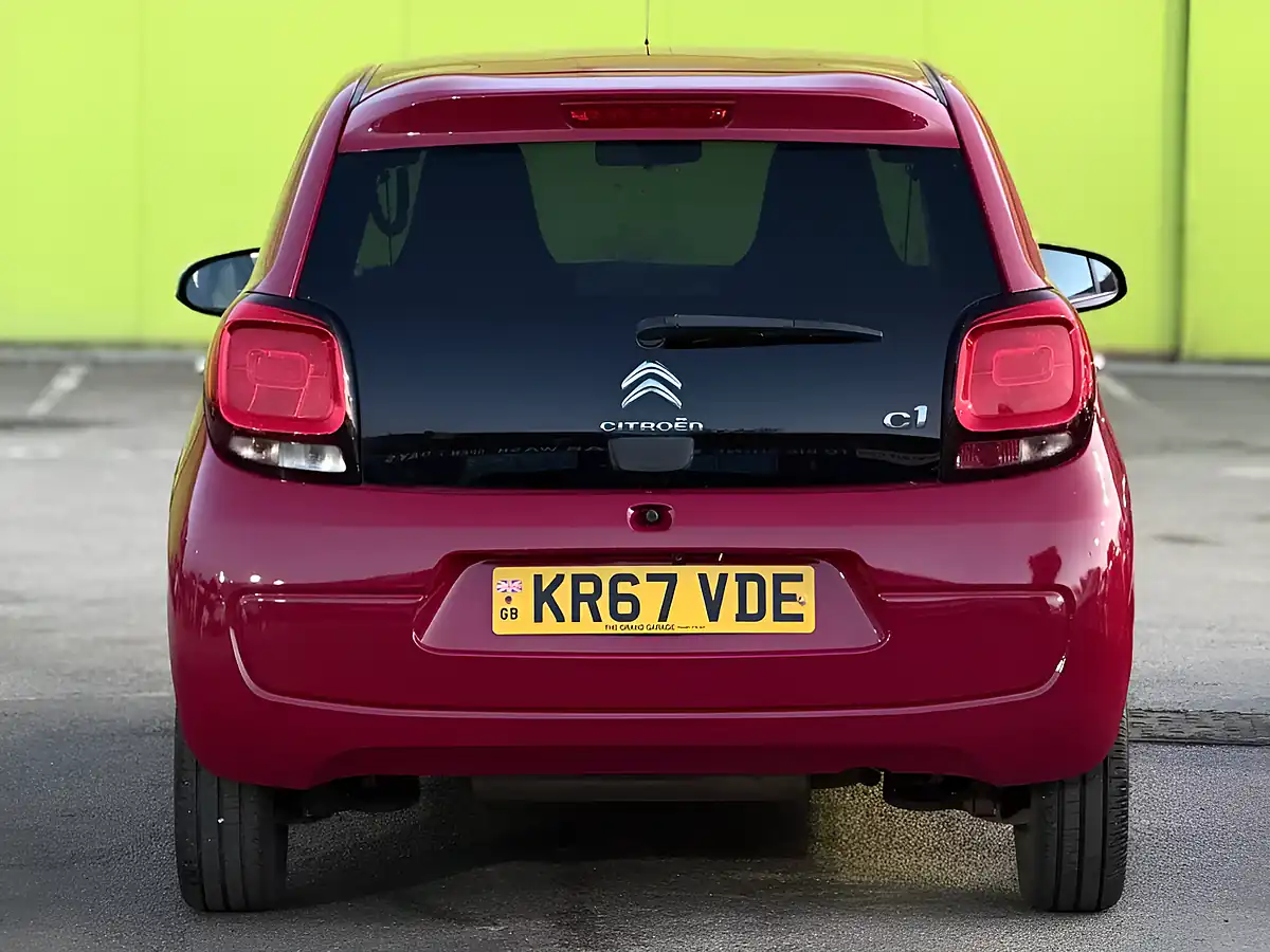 Used 2017 Citroen C1 Flair Red - Interior and Exterior details 6