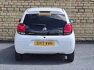 Used 2017 Citroen C1 Flair White - Interior and Exterior details 16
