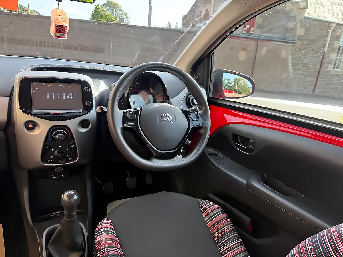 Used 2017 Citroen C1 Puretech Feel Red - Interior and Exterior details 11