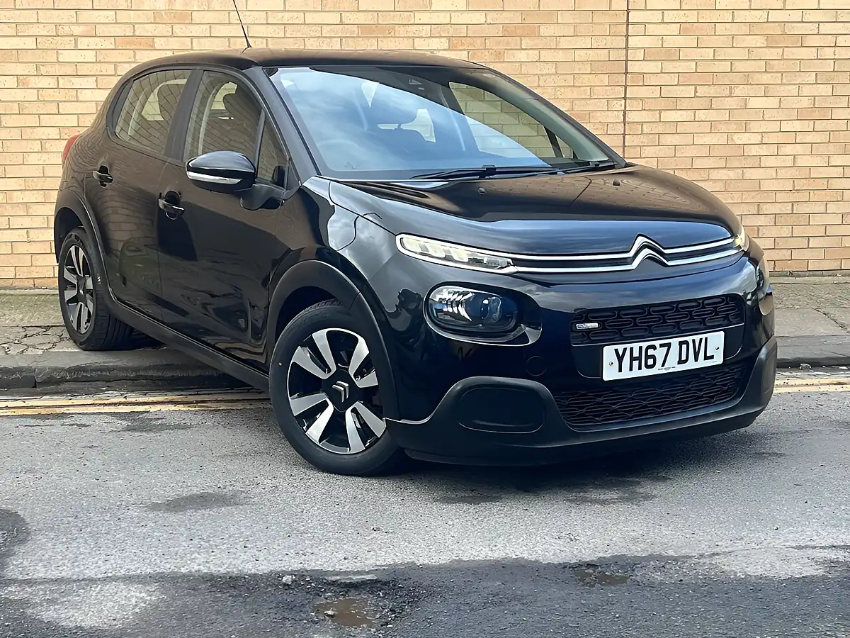 Used 2017 Citroen C3 Feel Black - Front View