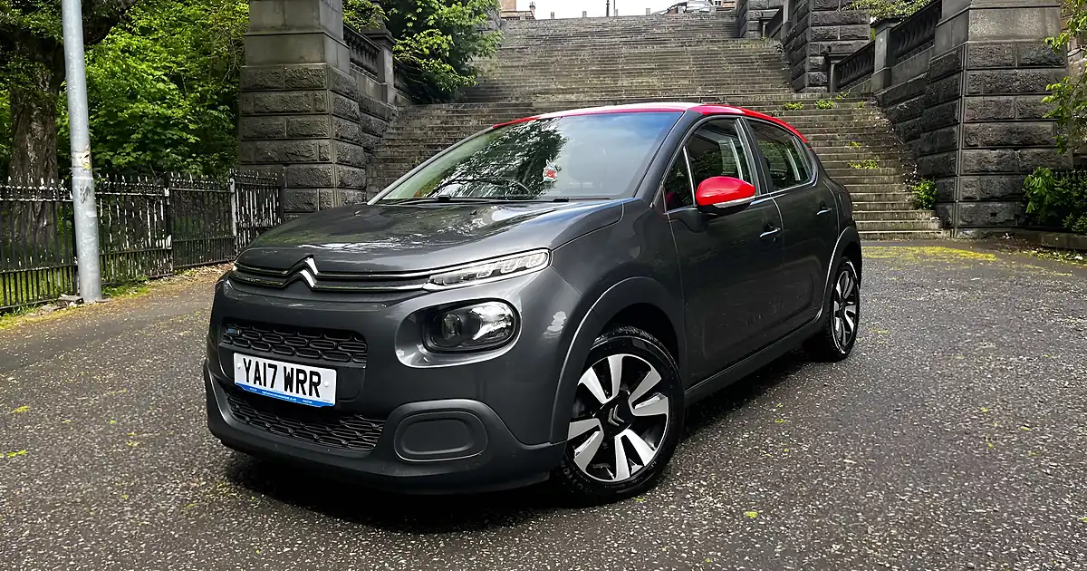 Used 2017 Citroen C3 Feel Grey - Front View