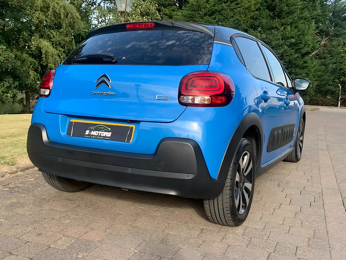 Used 2017 Citroen C3 Flair Blue - Interior and Exterior details 10