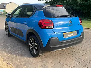 Used 2017 Citroen C3 Flair Blue - Interior and Exterior details 13