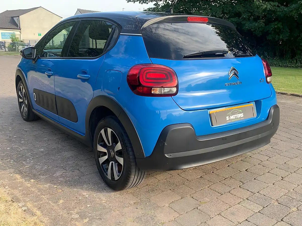 Used 2017 Citroen C3 Flair Blue - Interior and Exterior details 13