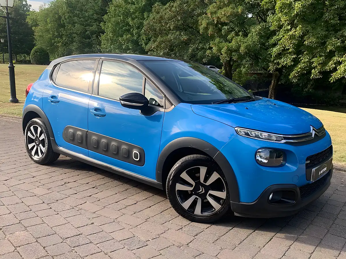 Used 2017 Citroen C3 Flair Blue - Interior and Exterior details 5