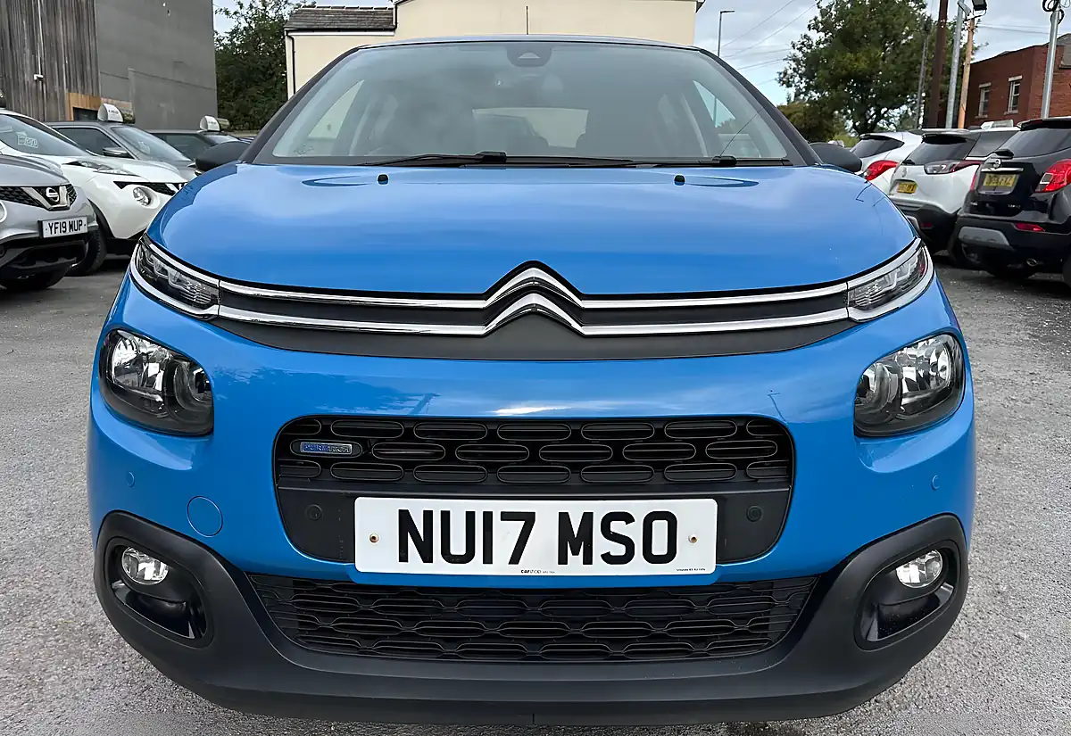 Used 2017 Citroen C3 Flair Blue - Interior and Exterior details 2