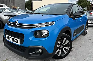 Used 2017 Citroen C3 Flair Blue - Interior and Exterior details 3