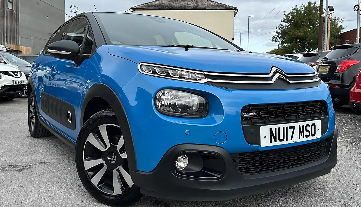 Used 2017 Citroen C3 Flair Blue - Interior and Exterior details 4