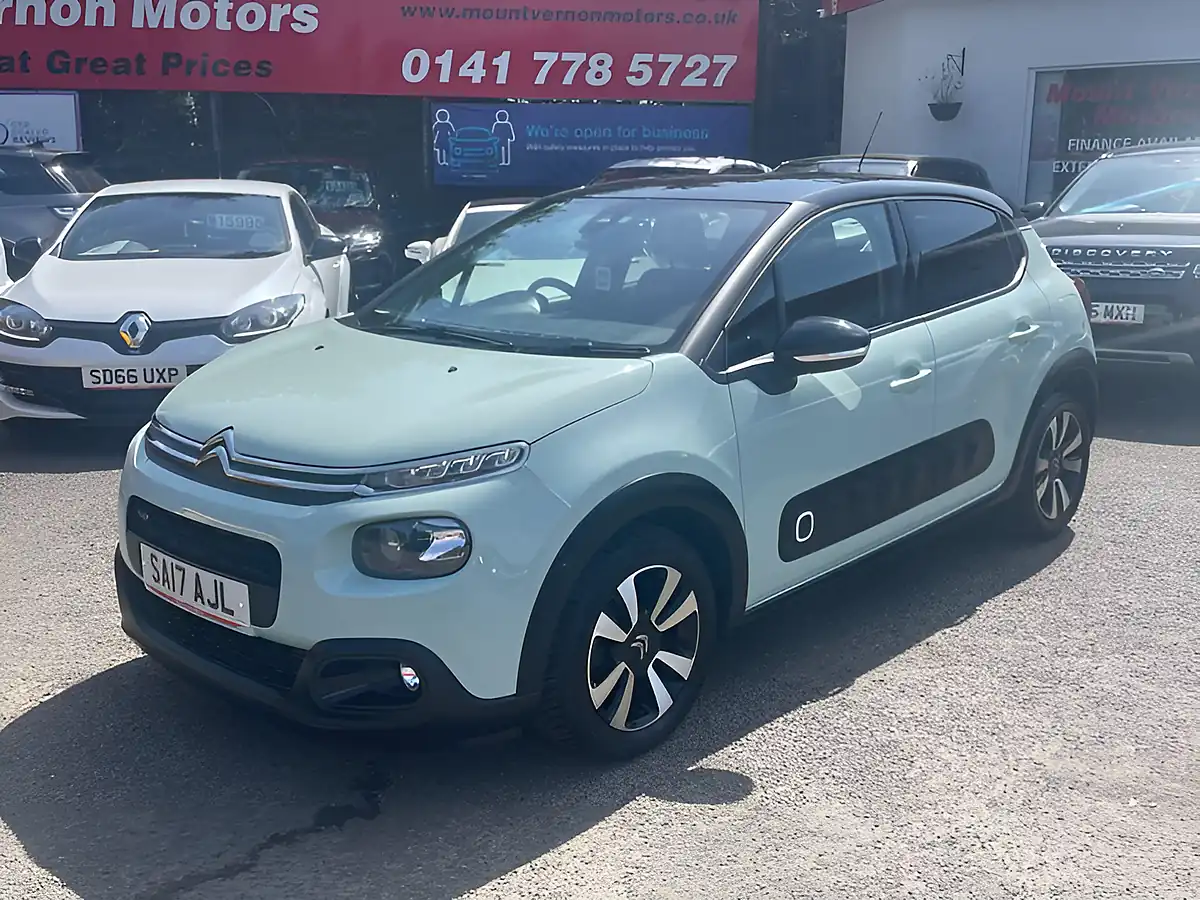 Used 2017 Citroen C3 Flair Green - Interior and Exterior details 2