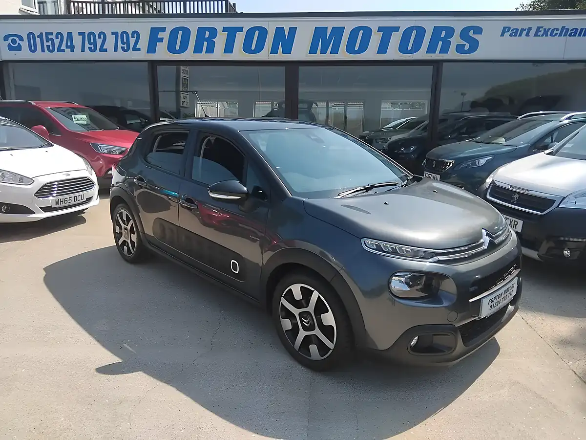 Used 2017 Citroen C3 Flair Grey - Front View