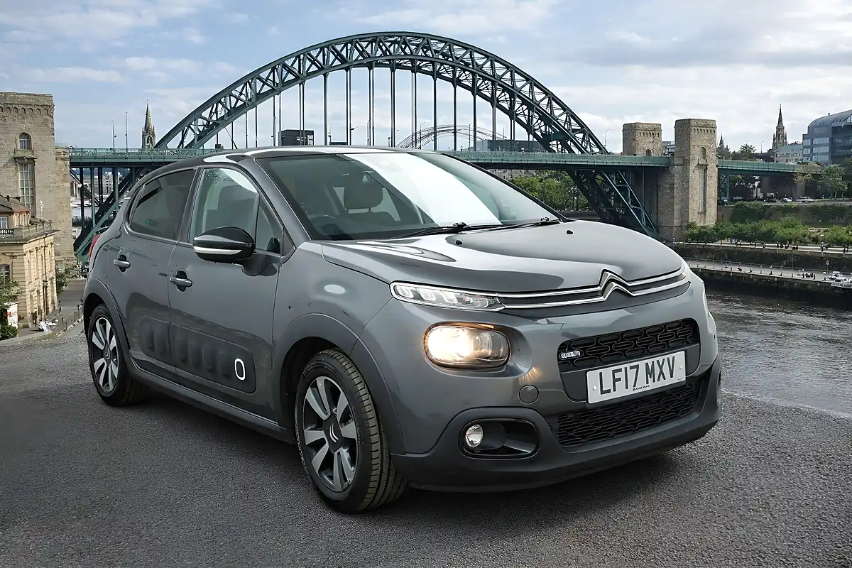 Used 2017 Citroen C3 Flair Grey - Front View
