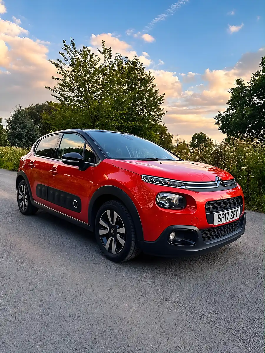 Used 2017 Citroen C3 Flair Orange - Front View