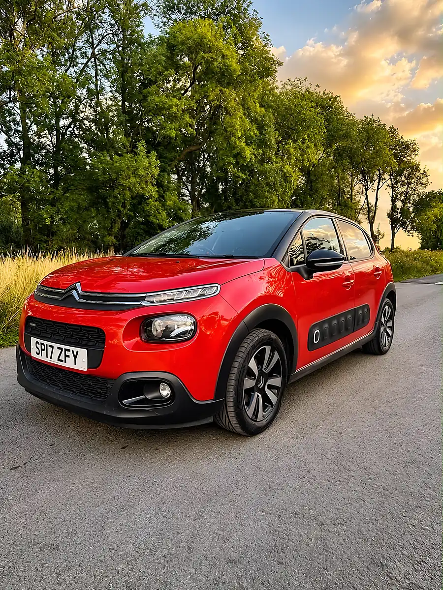 Used 2017 Citroen C3 Flair Orange - Interior and Exterior details 4