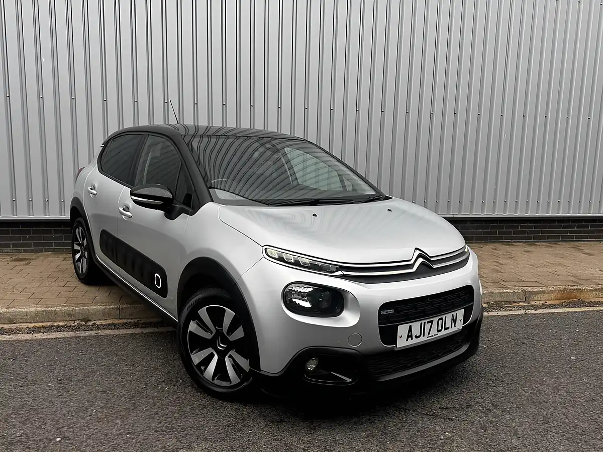 Used 2017 Citroen C3 Flair Silver - Front View
