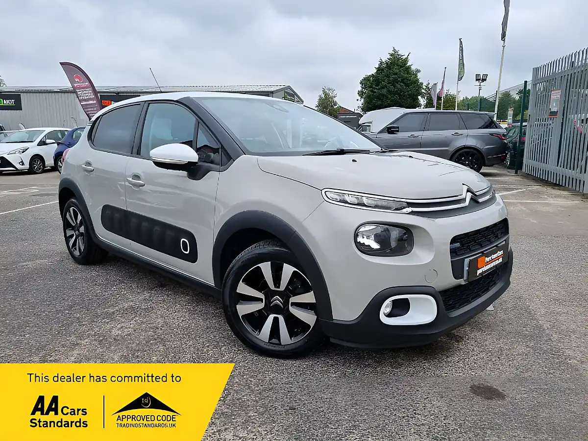 Used 2017 Citroen C3 Flair Soft Sand Metallic - Front View