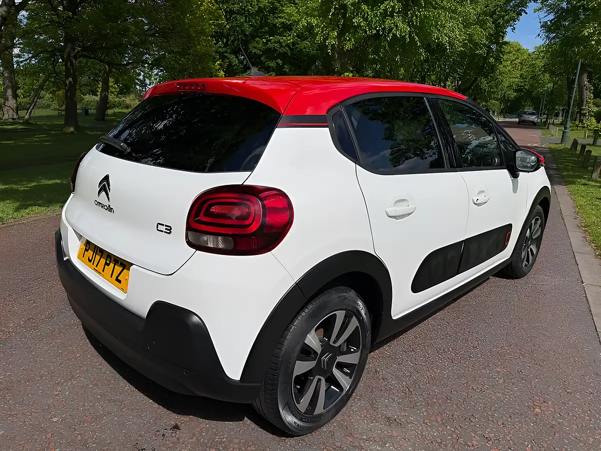 Used 2017 Citroen C3 Flair White - Interior and Exterior details 3