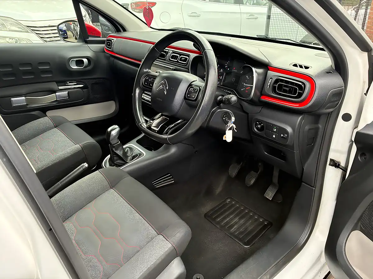 Used 2017 Citroen C3 Flair White - Interior and Exterior details 8