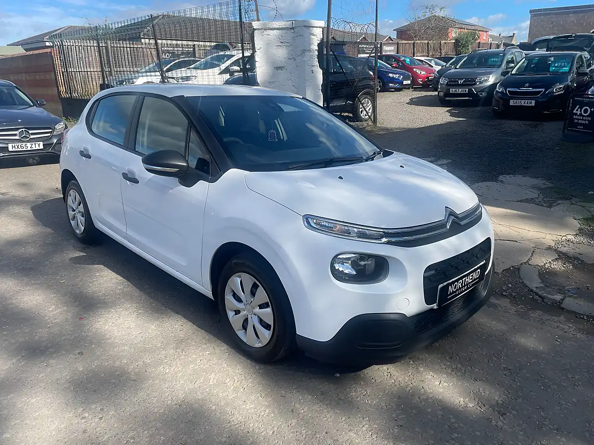 Used 2017 Citroen C3 Touch White - Front View
