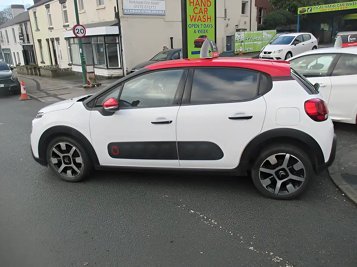 Used 2017 Citroen C3 White - Interior and Exterior details 4