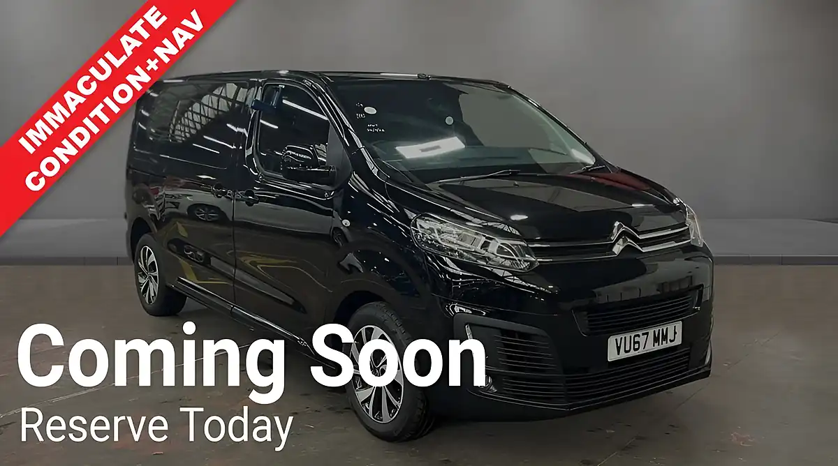 Used 2017 Citroen Dispatch Enterprise Plus Black - Front View