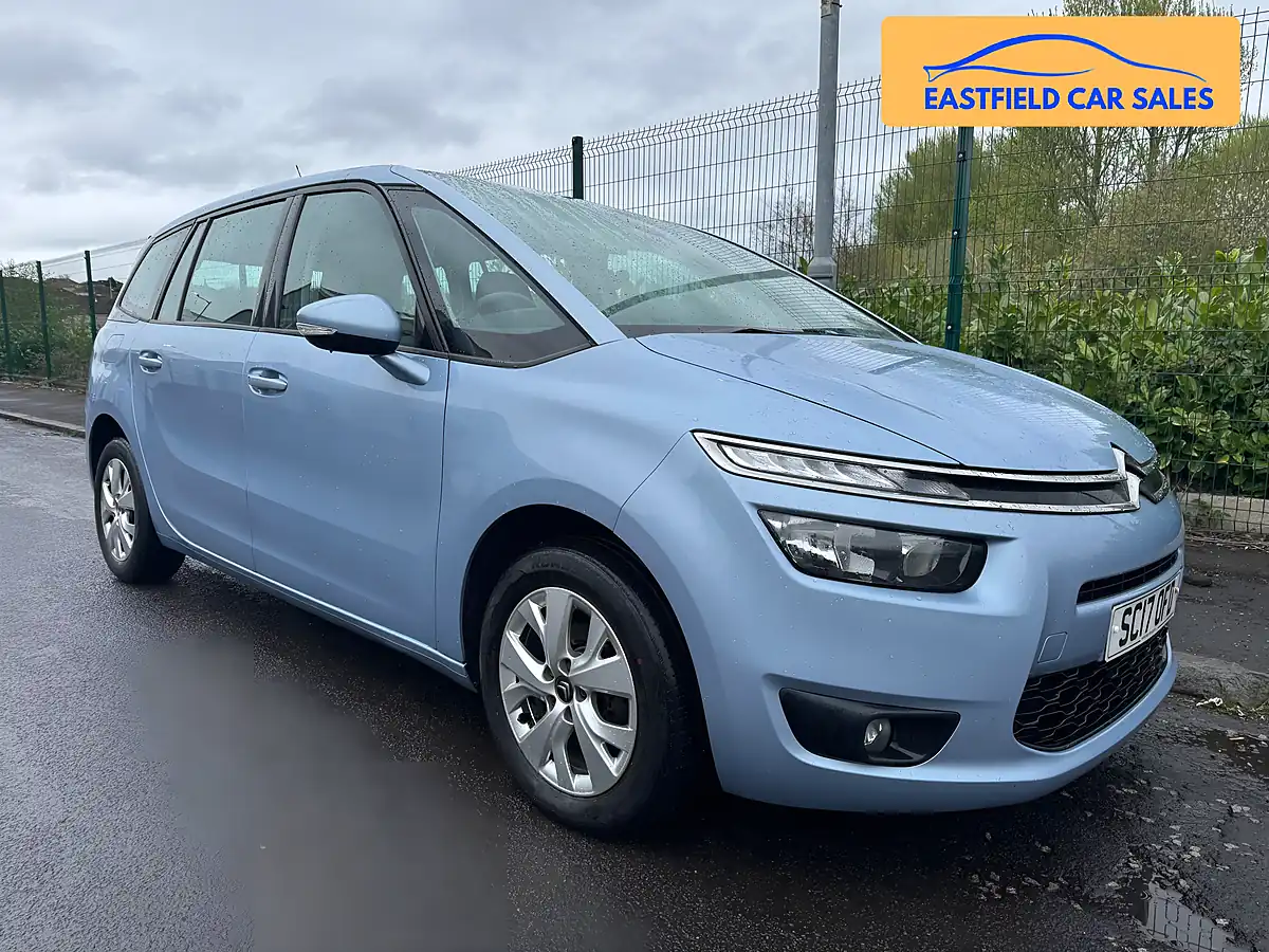 Used 2017 Citroen Grand C4 Picasso Vtr+ Blue - Front View