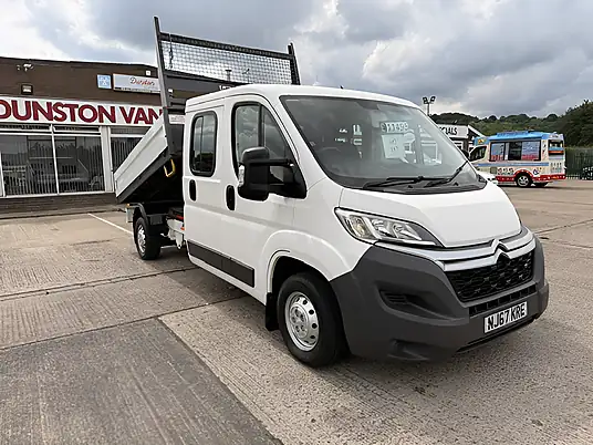 2017 Citroen Relay 35 Enterprise L3 Double Cab Tipper