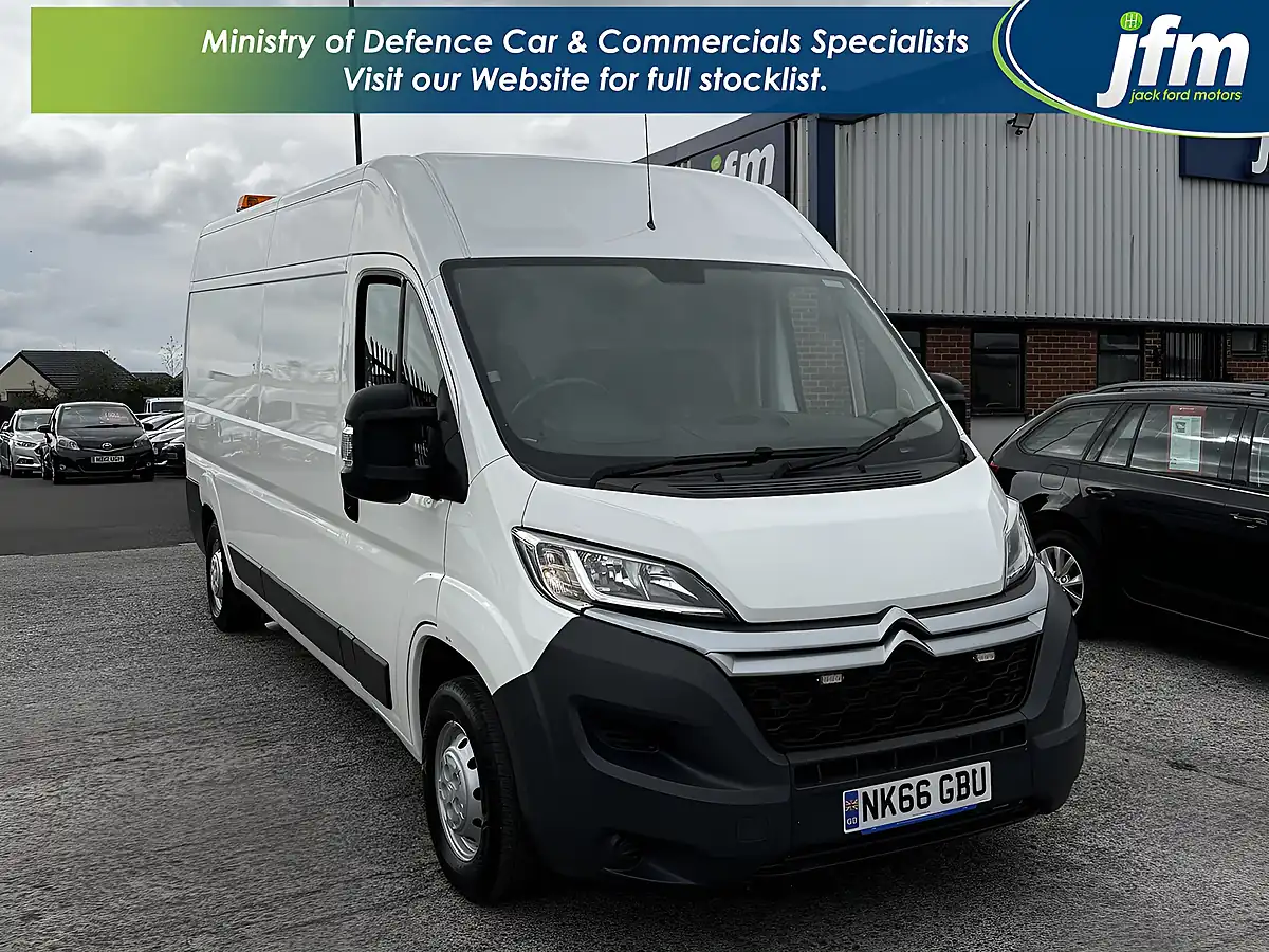 Used 2017 Citroen Relay Enterprise L3H2 Workshop White - Front View