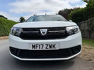 Used 2017 Dacia Logan Ambiance White - Interior and Exterior details 2