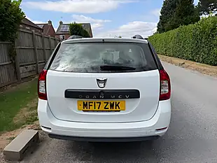 Used 2017 Dacia Logan Ambiance White - Interior and Exterior details 6