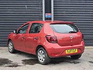 Used 2017 Dacia Sandero Ambiance Red - Interior and Exterior details 6