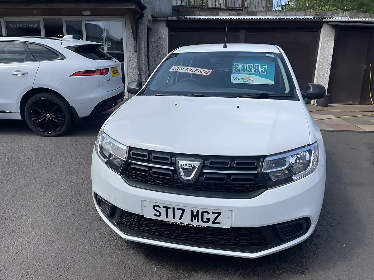 Used 2017 Dacia Sandero Ambiance White - Interior and Exterior details 2