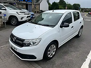 Used 2017 Dacia Sandero Ambiance White - Interior and Exterior details 2