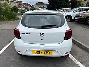 Used 2017 Dacia Sandero Ambiance White - Interior and Exterior details 7