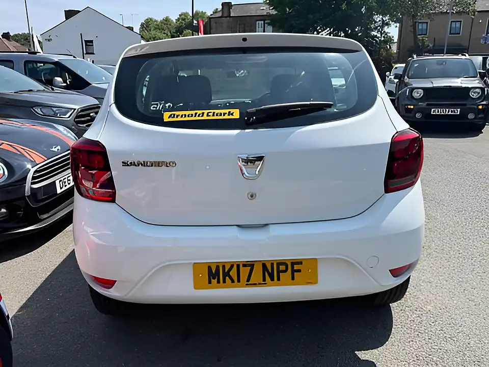 Used 2017 Dacia Sandero Ambiance White - Interior and Exterior details 5
