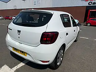 Used 2017 Dacia Sandero Ambiance White - Interior and Exterior details 7