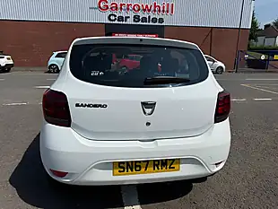 Used 2017 Dacia Sandero Ambiance White - Interior and Exterior details 8
