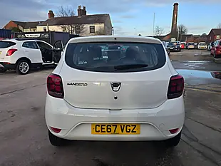 Used 2017 Dacia Sandero Ambiance White - Interior and Exterior details 6