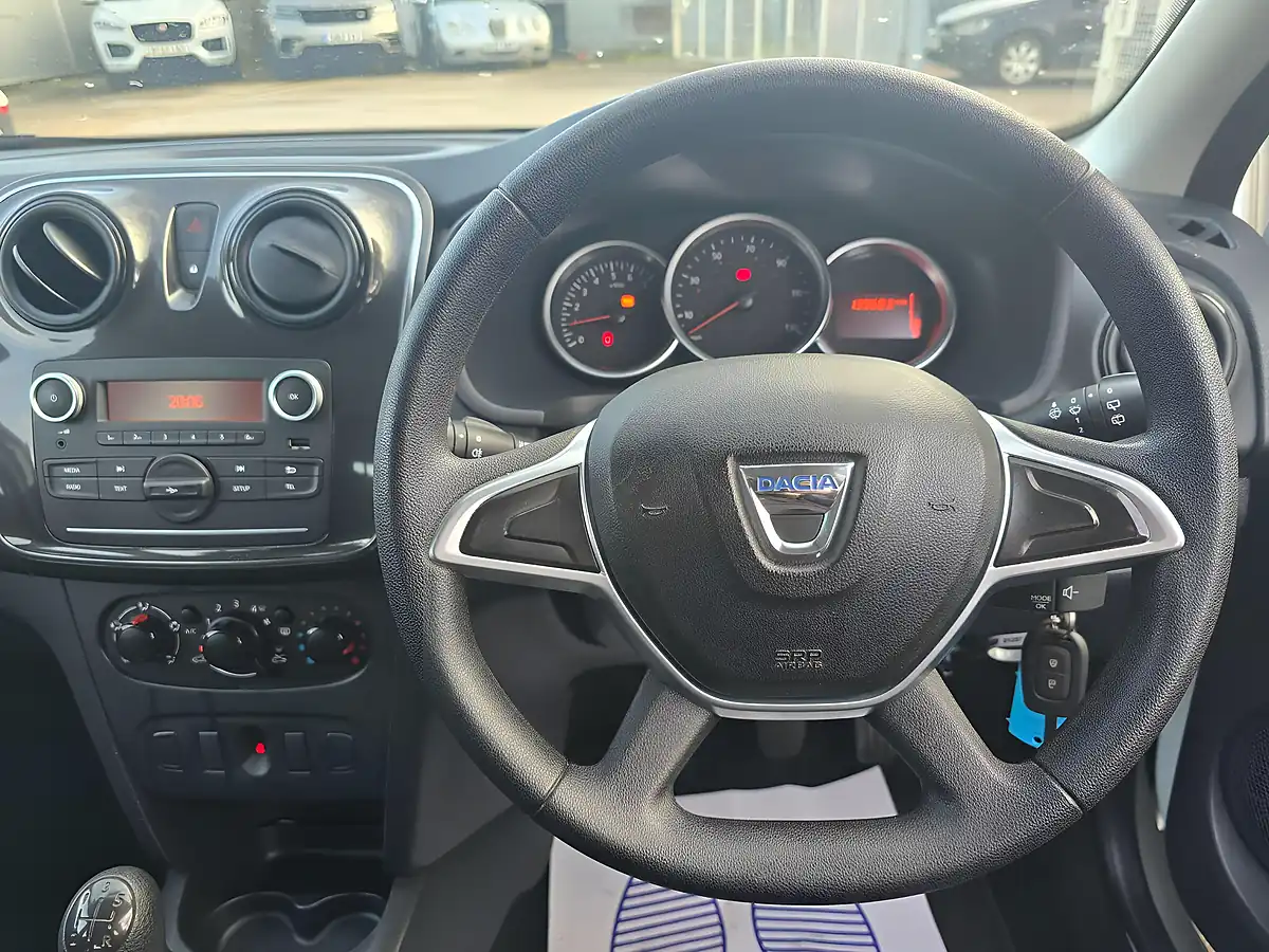 Used 2017 Dacia Sandero Ambiance White - Interior and Exterior details 9