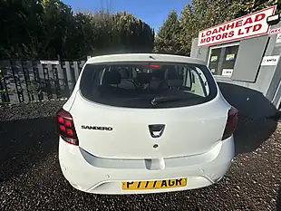 Used 2017 Dacia Sandero Ambiance White - Interior and Exterior details 12