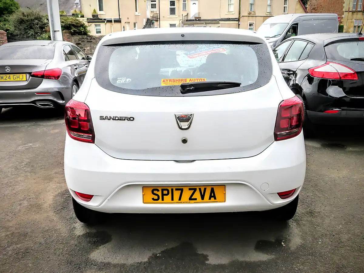 Used 2017 Dacia Sandero Ambience White - Interior and Exterior details 6