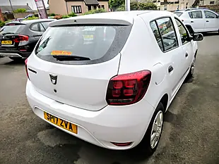Used 2017 Dacia Sandero Ambience White - Interior and Exterior details 7