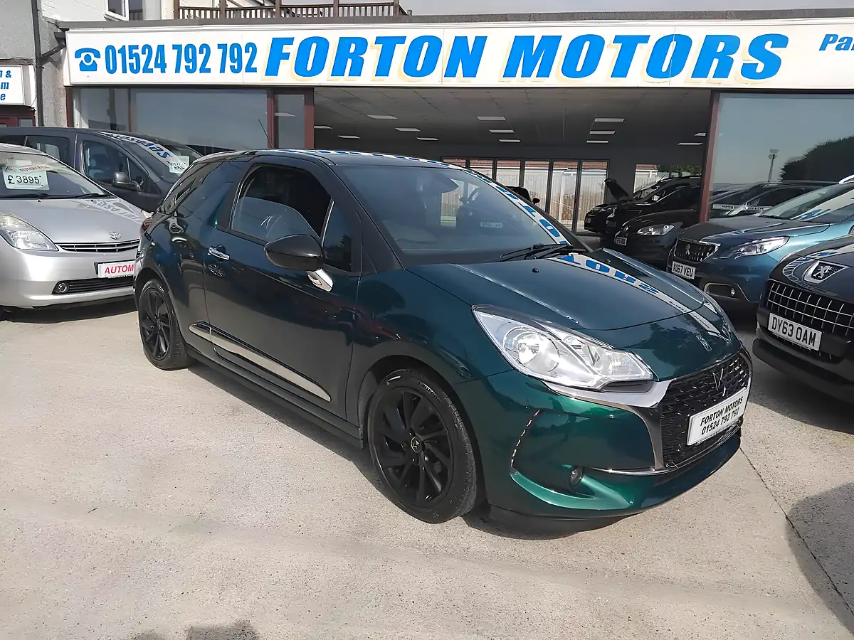 Used 2017 DS Automobiles DS 3 a Rare Green - Interior and Exterior details 2