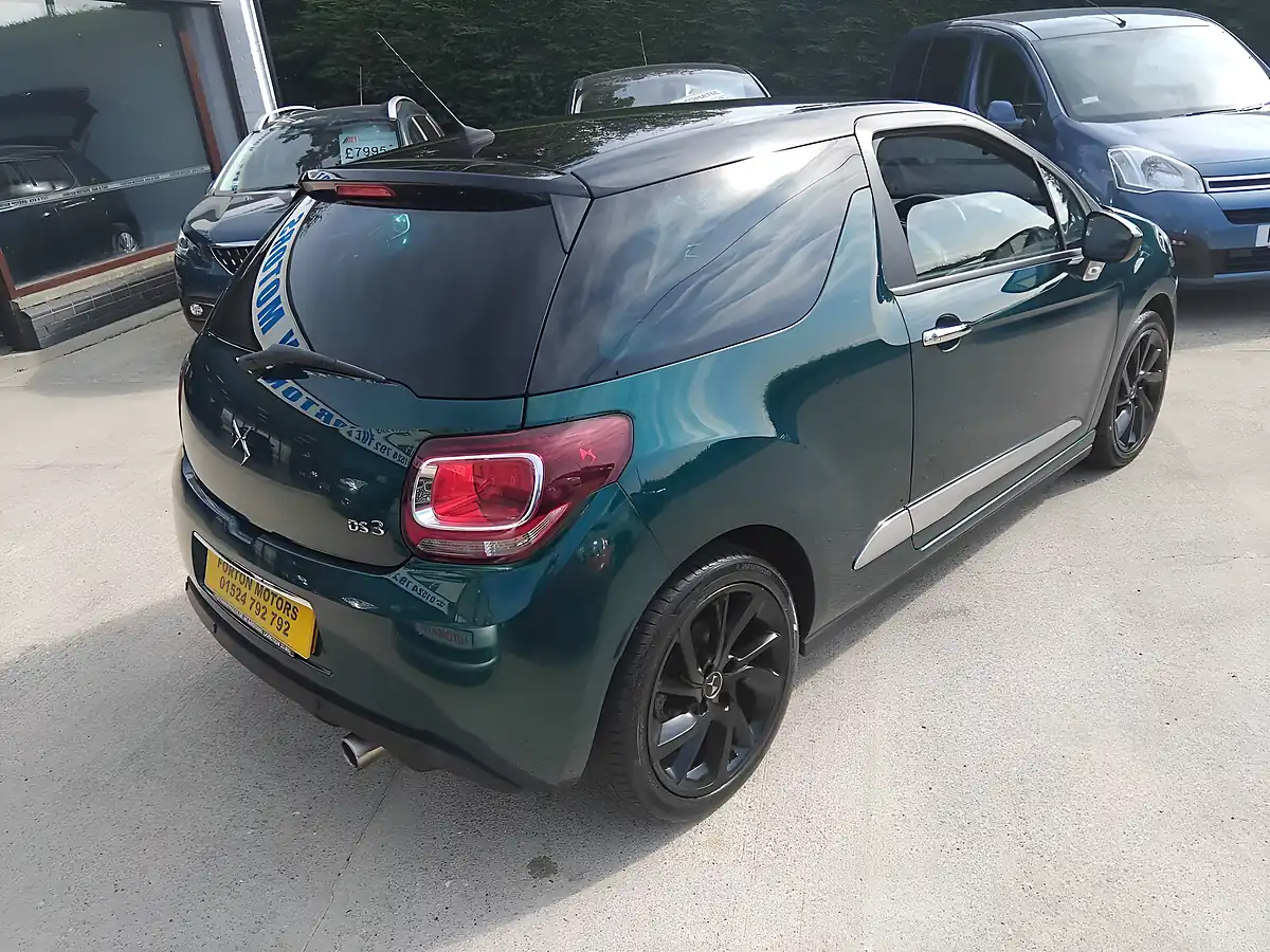 Used 2017 DS Automobiles DS 3 a Rare Green - Interior and Exterior details 8