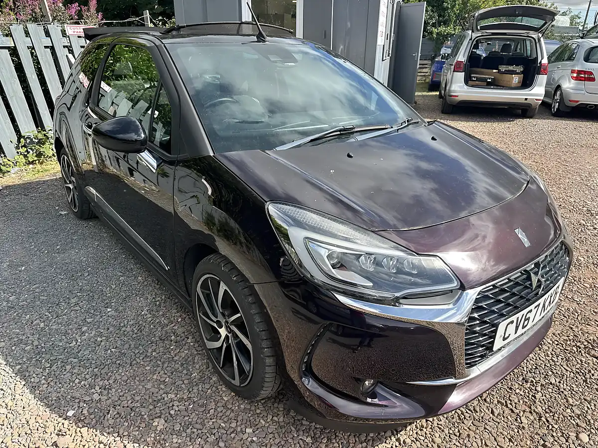Used 2017 DS Automobiles DS 3 Cabrio Prestige Purple - Interior and Exterior details 2